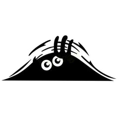Waterproof Funny Monster Car Sticker